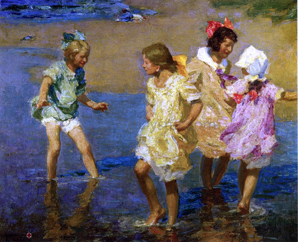  Edward Potthast Water Lillies - Art Print