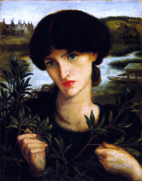  Dante Gabriel Rossetti Water Willow - Art Print