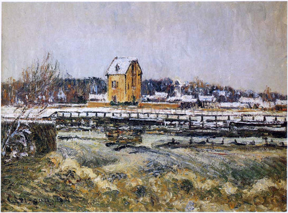  Gustave Loiseau Waterfall at Saint Martin - Pontoise - Art Print