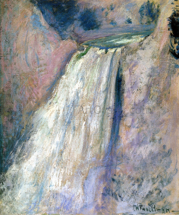  John Twachtman Waterfall, Yellowstone - Art Print