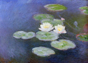  Claude Oscar Monet Water-Lilies, Evening Effect - Art Print