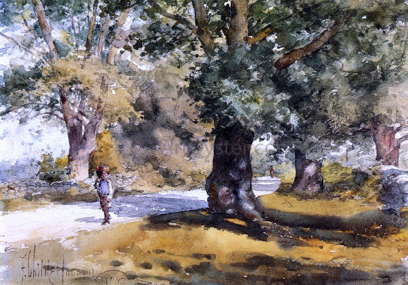  Frederick Childe Hassam Waydise Inn, Sudbury Mass. - Art Print