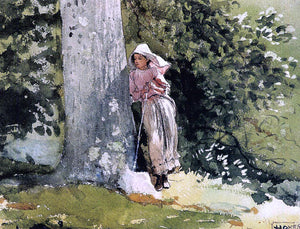  Winslow Homer Weary - Art Print