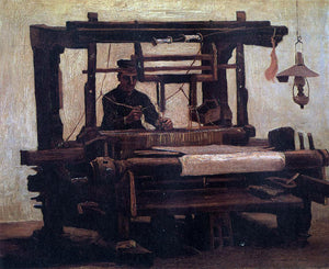  Vincent Van Gogh Weaver, seen from the Front - Art Print