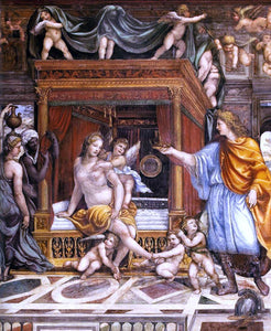  Il Sodoma Wedding of Alexander and Roxane (detail) - Art Print