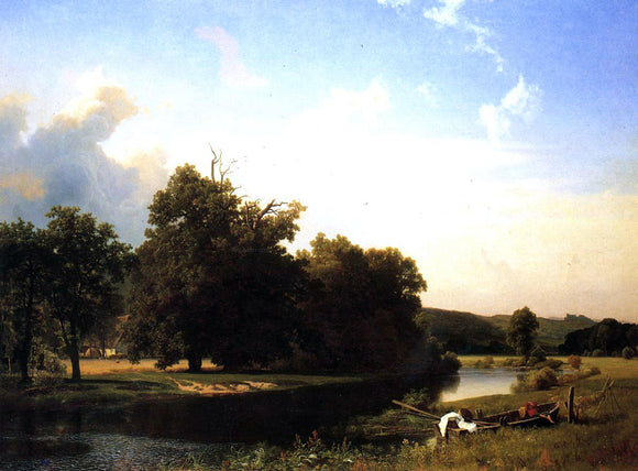  Albert Bierstadt Westphalia - Art Print