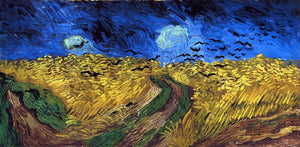  Vincent Van Gogh Wheatfield with Crows - Art Print