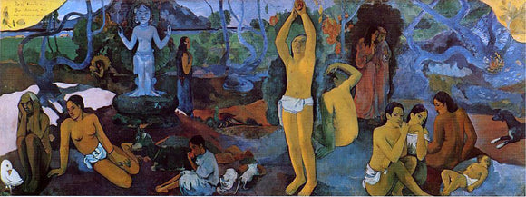  Paul Gauguin Where do We Come From? What are We Doing? Where are We Going? - Art Print