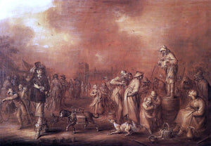  Adriaen Pietersz Van de Venne Where There Are People Money May Be Made - Art Print