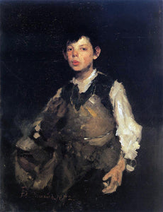  Frank Duveneck Whistling Boy - Art Print