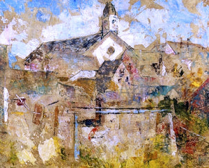  Charles Webster Hawthorne White Church - Art Print