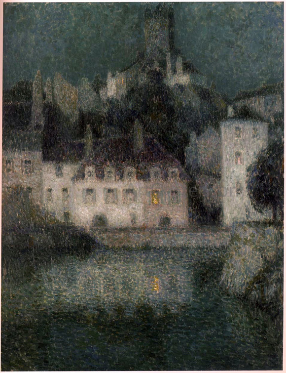  Henri Le Sidaner White houses at Quimperle - Art Print