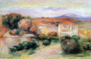  Pierre Auguste Renoir White Houses - Art Print