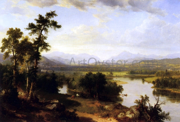  Asher Brown Durand White Mountains Scenery, Franconia Notch, New Hampshire - Art Print
