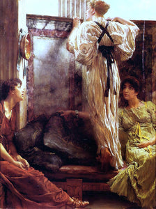  Sir Lawrence Alma-Tadema Who is It? - Art Print