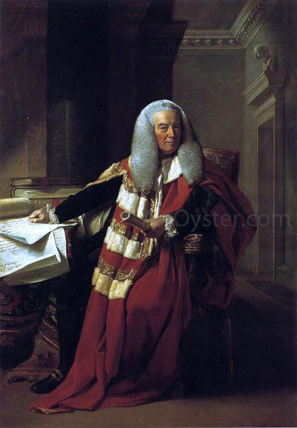  John Singleton Copley William Murray, 1st Earl of Mansfield - Art Print