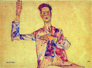  Egon Schiele Willy Lidl - Art Print