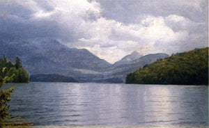  William Trost Richards Wilmington Notch, Lake Placid, New York - Art Print