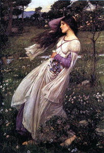  John William Waterhouse Windflowers - Art Print