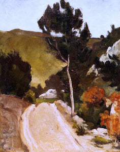  Paul Cezanne Winding Road in Provence - Art Print