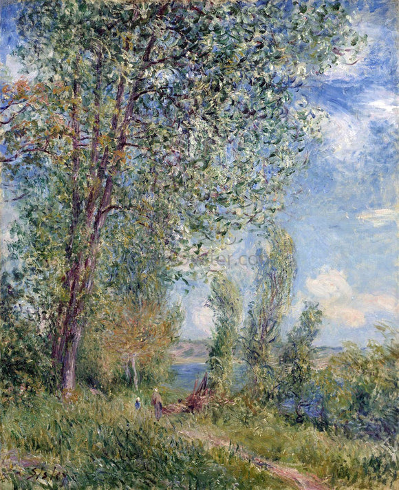  Alfred Sisley Windy Afternoon in May - Art Print