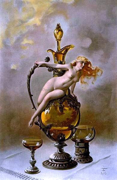  Luis Ricardo Falero Wine of Tokai - Art Print