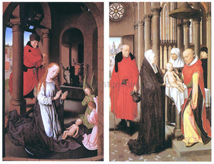  Hans Memling Wings of a Triptych - Art Print