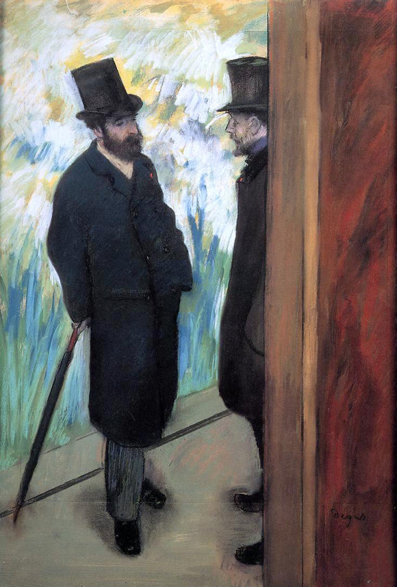  Edgar Degas Wings of Desire (also known as Ludovic Halevy and Albert Cave) - Art Print