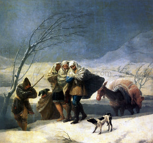  Francisco Jose de Goya Y Lucientes Winter - Art Print