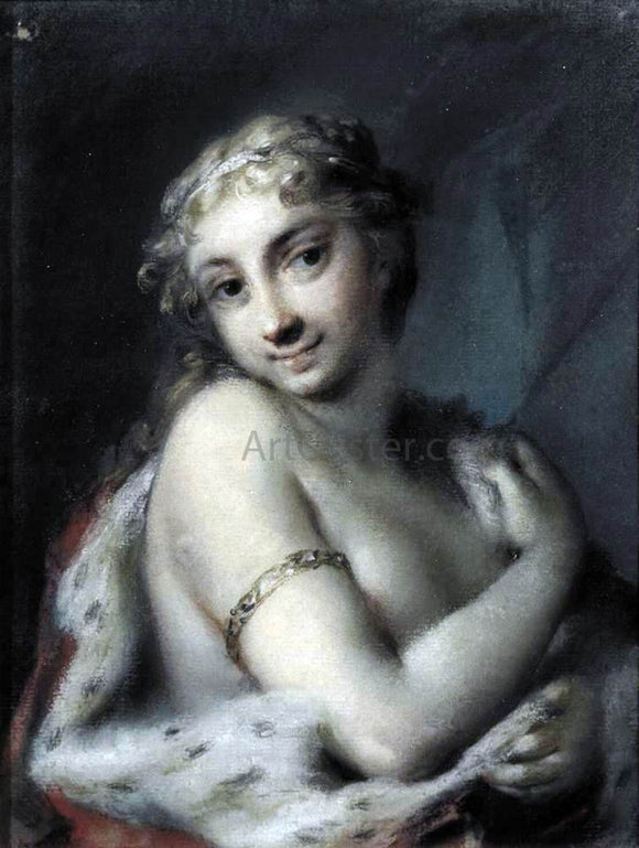  Rosalba Carriera Winter - Art Print