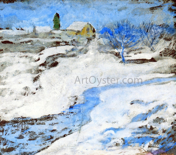  John Twachtman A Winter - Art Print