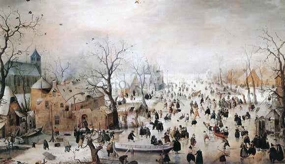  Hendrick Avercamp Winter - Art Print