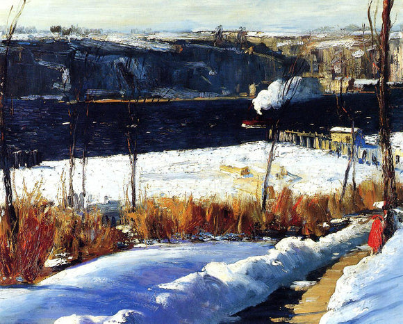  George Wesley Bellows Winter Afternoon - Art Print