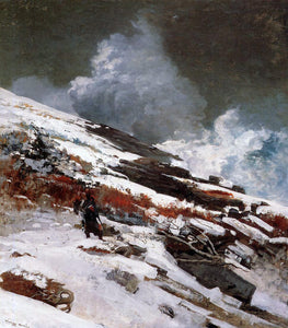  Winslow Homer Winter Coast - Art Print