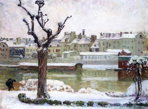  Henri Lebasque Winter in Lagny - Art Print