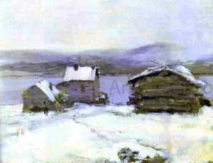  Constantin Alexeevich Korovin Winter in Lapland - Art Print