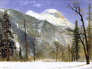  Albert Bierstadt Winter in Yosemite Valley - Art Print