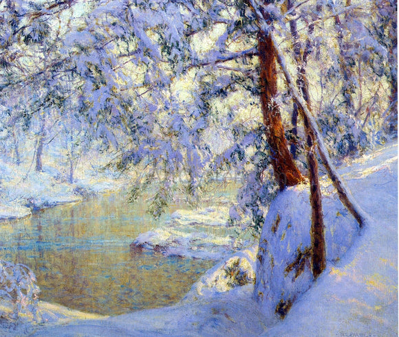  Walter Launt Palmer Winter Light and Shadows - Art Print