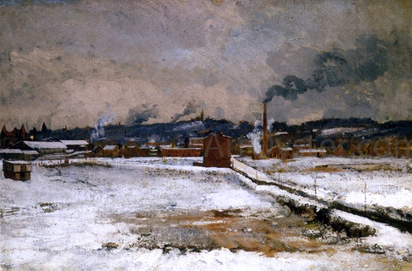  John Twachtman Winter, Mill Creek Valley, Cincinnati - Art Print