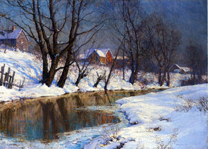  Walter Launt Palmer Winter Morning - Art Print