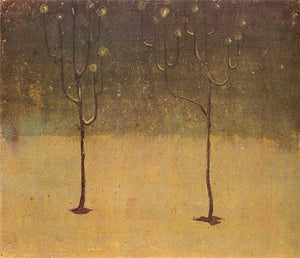  Mikalojus Ciurlionis Winter Motif - Art Print