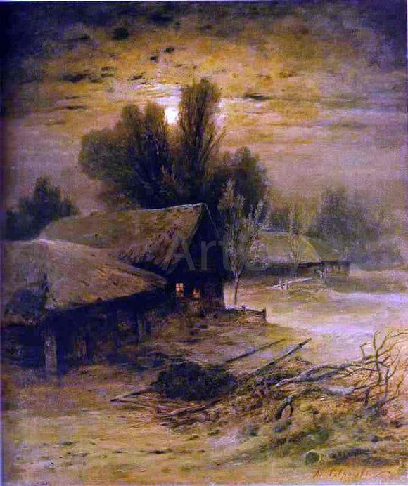  Alexei Kondratevich Savrasov Winter Night - Art Print