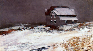  Winslow Homer Winter, Prout's Neck, Maine - Art Print