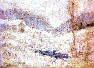  John Twachtman Winter Scene - Art Print