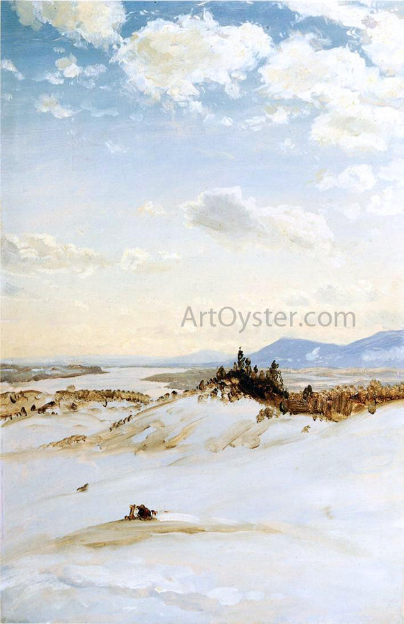  Frederic Edwin Church Winter Scene, Olana - Art Print