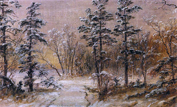  Jasper Francis Cropsey Winter Wonderland - Art Print