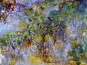  Claude Oscar Monet Winteria (right half) - Art Print