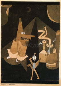  Paul Klee Witch Scene - Art Print