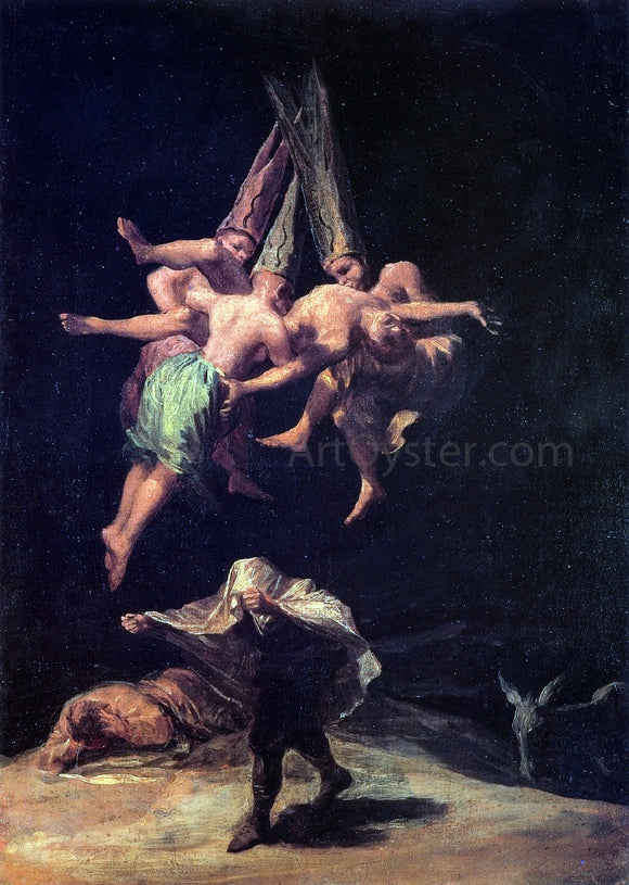  Francisco Jose de Goya Y Lucientes Witches in the Air - Art Print
