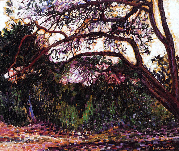  Henri Edmond Cross Wooded Landscape - Art Print